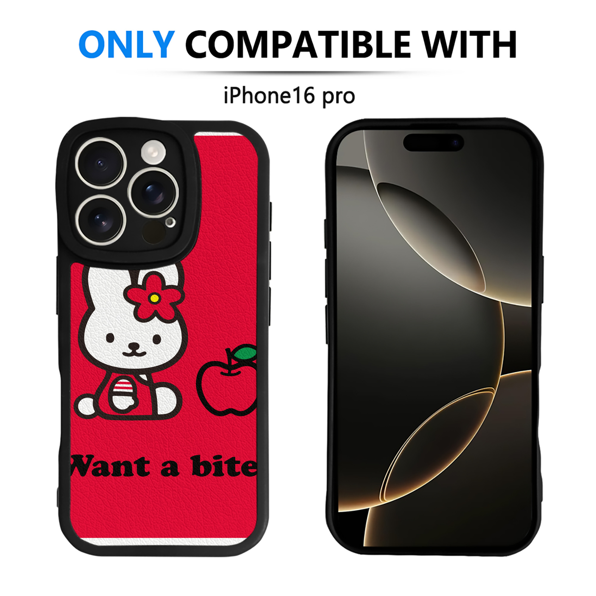 （画像用） Hello Kitty ハローキティ 【iPhone 16シリーズ対応】シリコンスマホケース（レザー調） 材質：シリコン